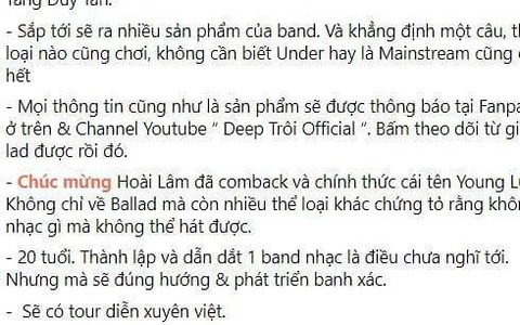 Hoài Lâm bỏ nghệ danh Hoài Linh đặt, gia nhập nhóm nhạc mới