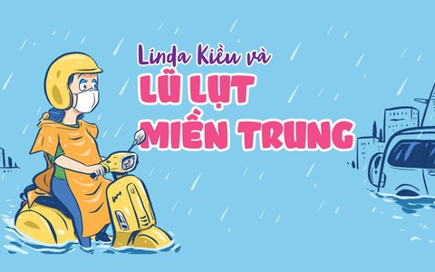 Linda Kiều và lũ lụt miền Trung
