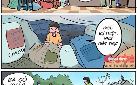 Hầm của con, hầm của ba