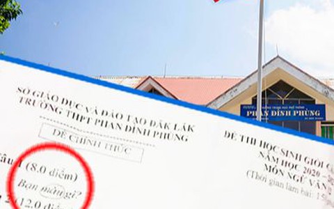 Đề thi học sinh giỏi văn ở Đắk Lắk chỉ vỏn vẹn 3 từ 'Bạn màu gì?'