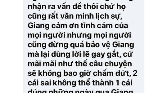 Xuất hiện hàng loạt group bảo vệ Hương Giang