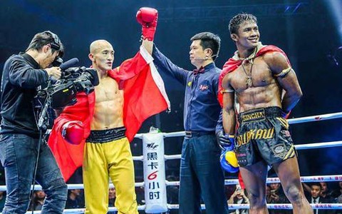 Võ thuật Trung Quốc xôn xao khi Nhất Long khiêu khích cao thủ Muay Thái