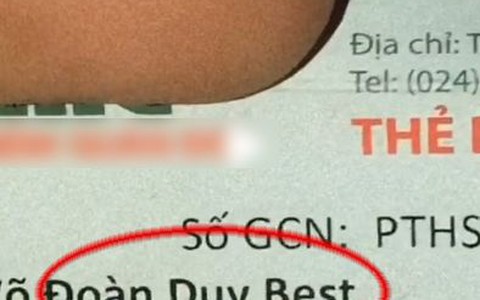 Nam sinh có tên siêu lạ, chiếm spotlight MXH: Võ Đoàn Duy Best