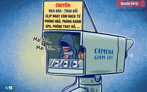 Hack camera giám sát, rao bán sự riêng tư