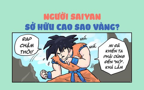Phải chăng người Saiyan biết sử dụng bảo bối cao Sao Vàng?