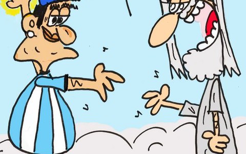 Dù ở thiên đường hay địa ngục, Maradona sẽ vui vì người ta đã khóc!