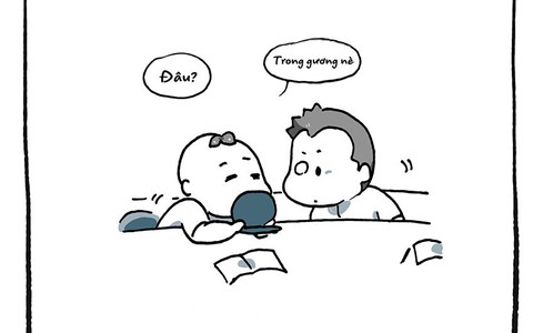 Người tôi yêu ở trong gương nè!