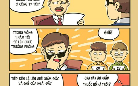Lạ lùng ứng viên xin việc 'nổ' như lựu đạn vẫn được nhận vào làm