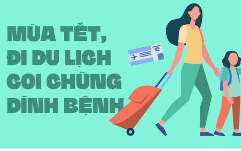 Đi du lịch mùa lễ hội cuối năm, coi chừng dính bệnh