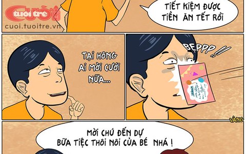 Tiết kiệm được mớ tiền vì từ nay đến cuối năm không ai cưới nữa