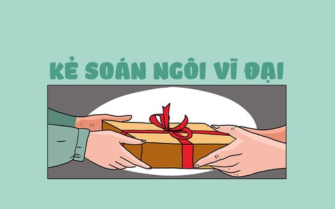 Kẻ soán ngôi móc đeo chìa khóa và áo thun là ai?