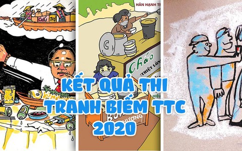 Kết quả Cuộc thi Vẽ tranh biếm TTC 2020 dành cho bạn yêu vẽ