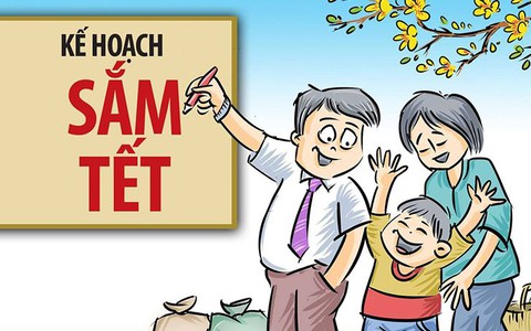 Kế hoạch sắm Tết năm ngoái và năm nay