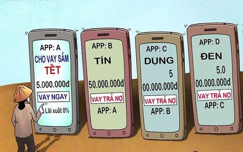 Vay tiền sắm Tết Tân Sửu dễ biến thành... trâu
