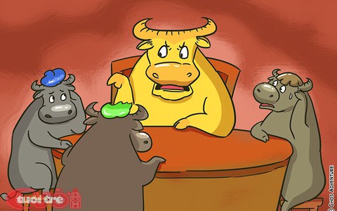 Sửu ca dặn dò bọn sửu nhi ăn Tết văn minh lịch sự