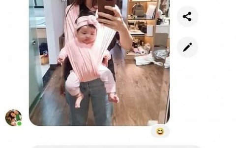 Đông Nhi lại gây sốt với màn địu con cực độc đáo và đáng yêu