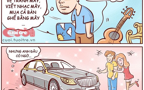 Chàng trai săn nhầm loại mây cho crush
