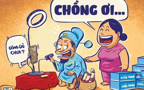 Khi ông Táo bị vợ làm phiền