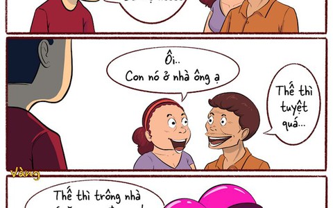 Lễ tình nhân vẫn ở nhà ăn cơm với ba mẹ
