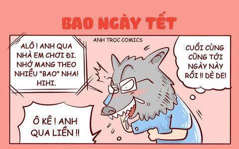 Tết là phải có bao cho đỡ mất mặt