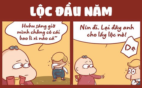 Lì xì bằng món quà tinh thần