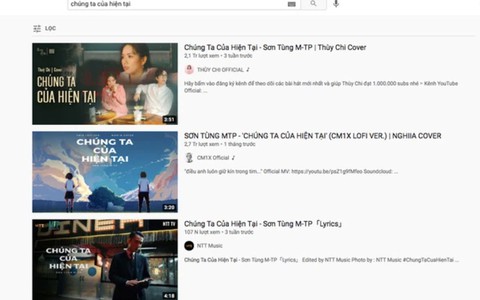 MV 'Chúng ta của hiện tại' của Sơn Tùng M-TP biến mất trên YouTube