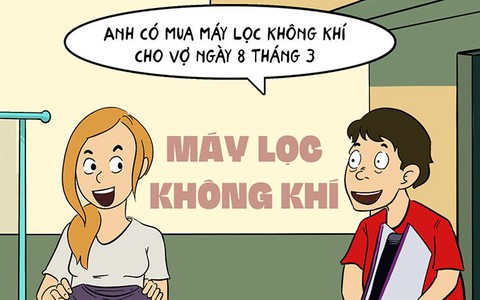Mua máy lọc không khí làm quà 8-3, tại sao không?
