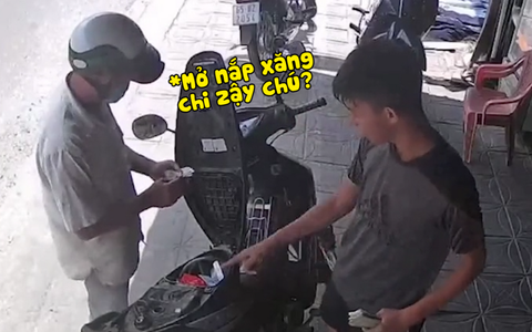 Ghé tiệm tạp hoá mà trong đầu nghĩ mình đang ở cây xăng