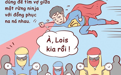 Ứng dụng của siêu anh hùng Justice League vào cuộc sống