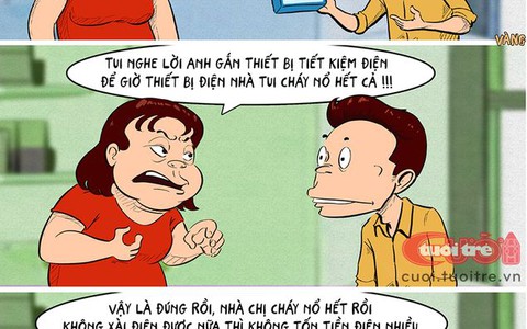 Mời chị dùng thử thiết bị tiết kiệm 40% điện năng