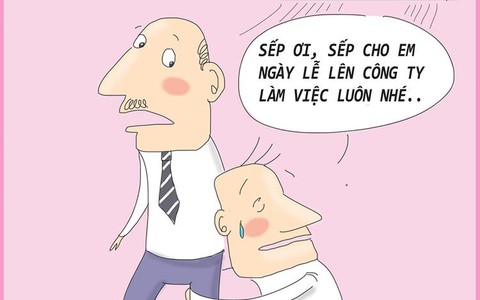 Sếp ơi, em hổng muốn nghỉ đâu