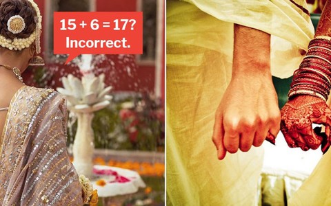 Chú rể bị cô dâu từ hôn ngay phút 90 vì không thuộc bảng cửu chương