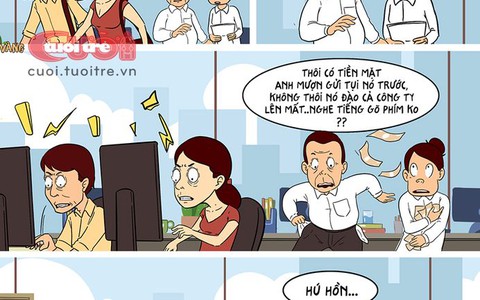 Công ty tôi trong ngày sale sập sàn