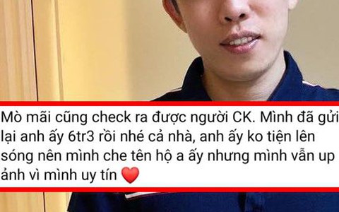 Nam Blue hoàn trả fan 6 triệu tiền donate chuyển nhầm