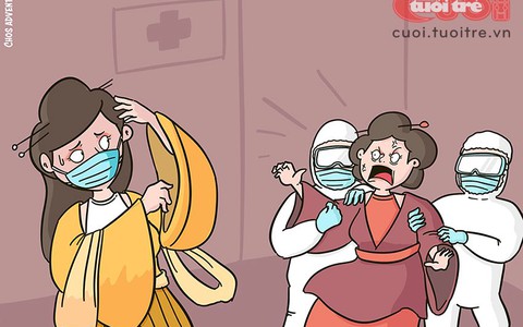 Hoạn Thư vào khu phong tỏa do Covid-19 để đánh ghen