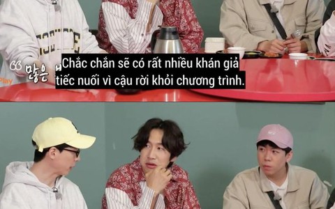 Lee Kwang Soo bịn rịn chia tay Running Man: sao lại như tấu hài