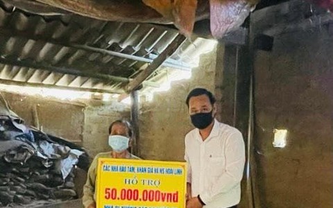 Hè về, Hoài Linh giải ngân 15,2 tỉ đồng cứu trợ đồng bào bị lũ lụt