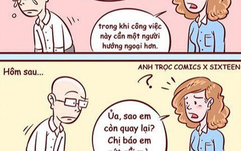 Công việc này đòi hỏi người hướng ngoại