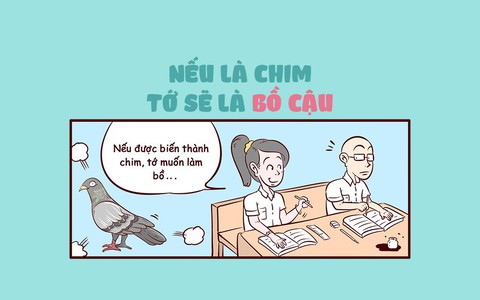 Nếu là chim, tớ sẽ là bồ cậu