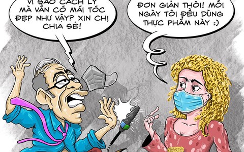 Bí kíp giữ tóc đẹp mùa giãn cách xã hội