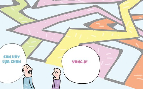 Con có toàn quyền quyết định chọn trường