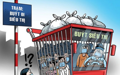 Đi siêu thị phải 5K nghiêm túc