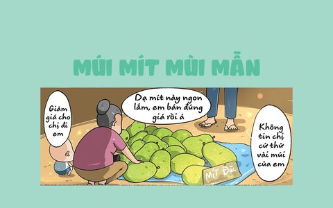 Thằng Tí và múi mít mùi mẫn