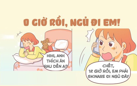 Vừa đặt lưng xuống giường đã thấy chị ong nâu đi tìm mật