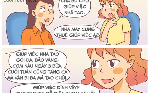 Bà giúp việc full time 'gọi dạ bảo vâng'