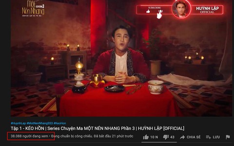 Hơn 38.000 người thức xuyên đêm để cùng xem 'Một nén nhang 3'