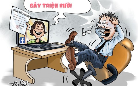 Con khoe quá tay, cha mất ngay 7 triệu rưỡi