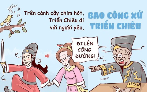Triển Chiêu 'tới công chuyện' với Bao Công