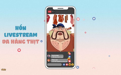 Đồng Tháp: Hồn livestream da hàng thịt