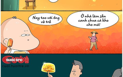Cả nhà cùng ăn kem... homemade